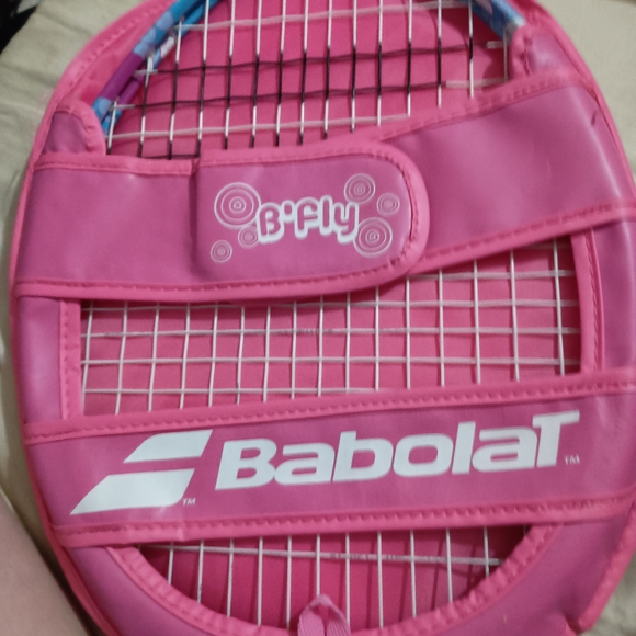 Babolat B'Fly Pink Tennis Racket Set - Picture 1 of 7
